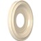 Ekena Millwork Traditional PVC Medallion (Canopies up to 5 1/2"), 10"OD x 3 1/2"ID x 1 1/8"P, Metallic Mist CMP10TREPE - alternate 3